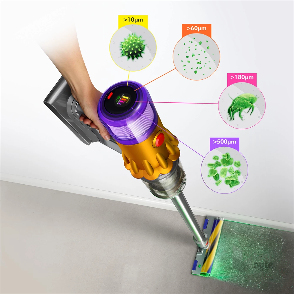 Dyson V12 Detect Slim Absolute vezeték nélküli álló porszívó