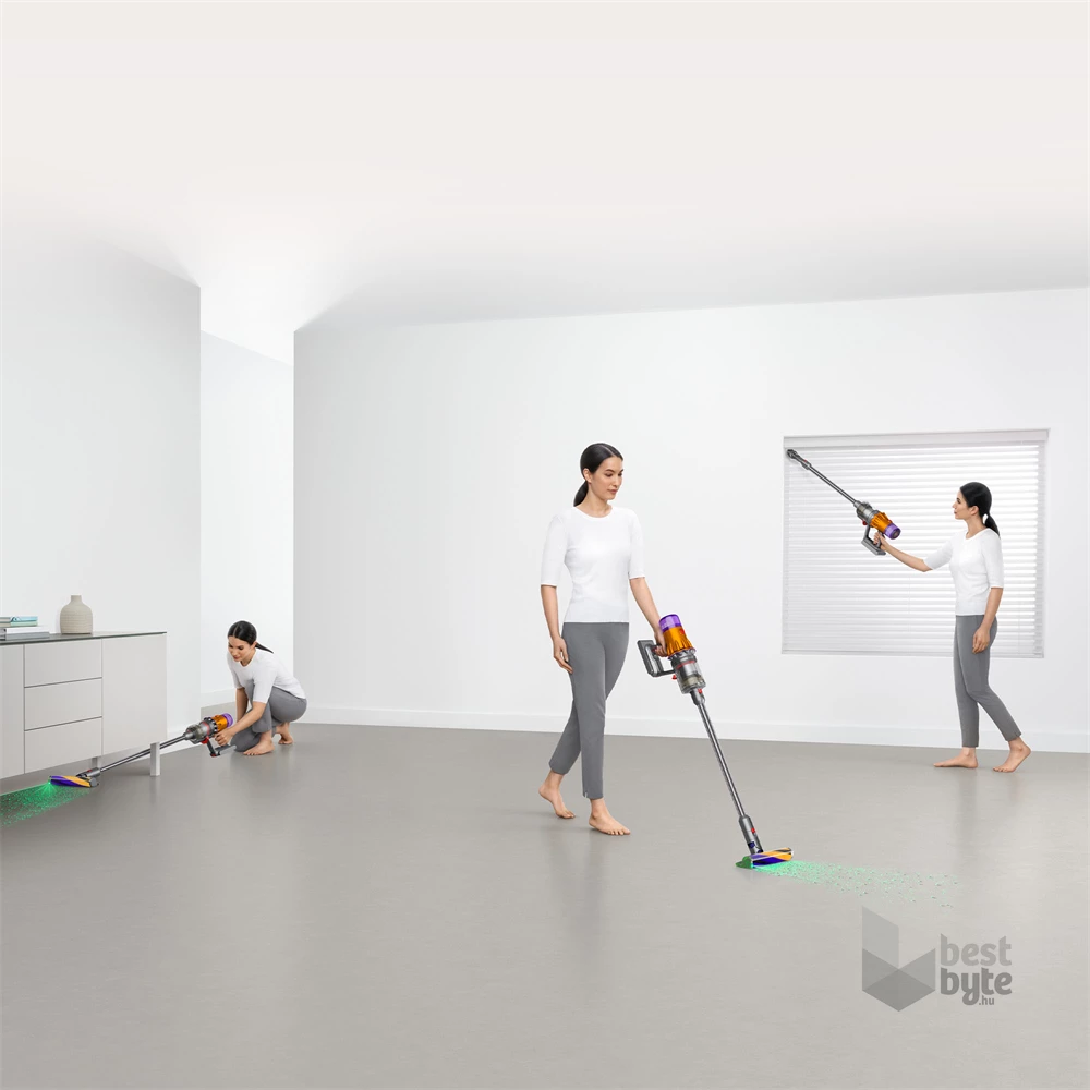 Dyson V12 Detect Slim Absolute vezeték nélküli álló porszívó