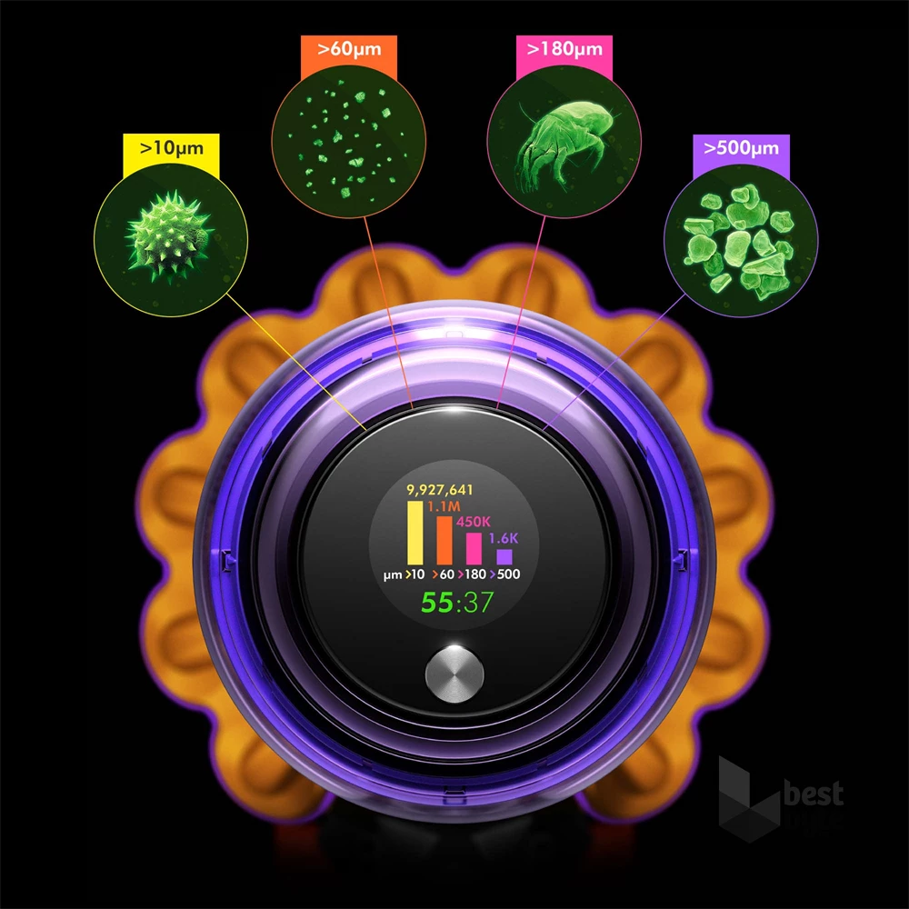 Dyson V15 Detect Absolute vezeték nélküli álló porszívó
