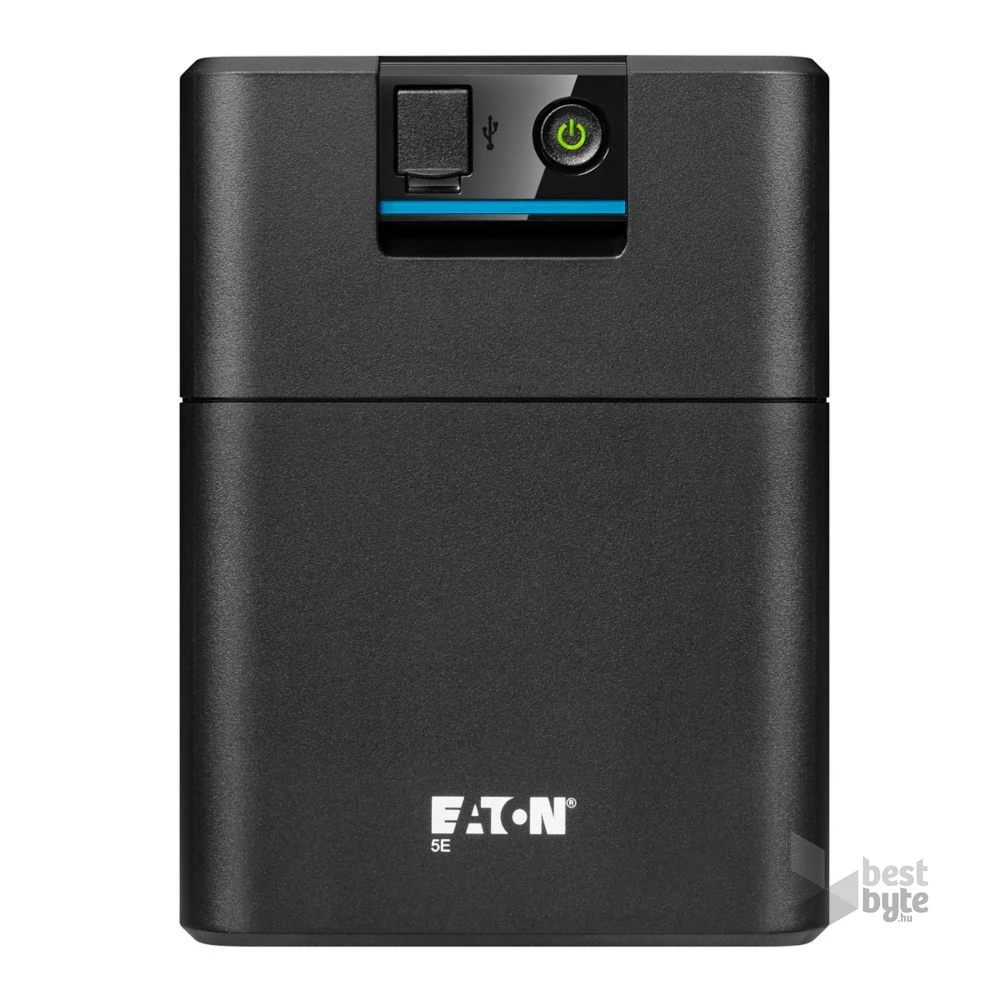 EATON 5E Gen2 5E1200UD USB DIN 660W fekete szünetmentes tápegység