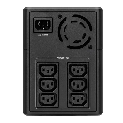 EATON 5E Gen2 5E1600UI USB IEC 900W fekete szünetmentes tápegység