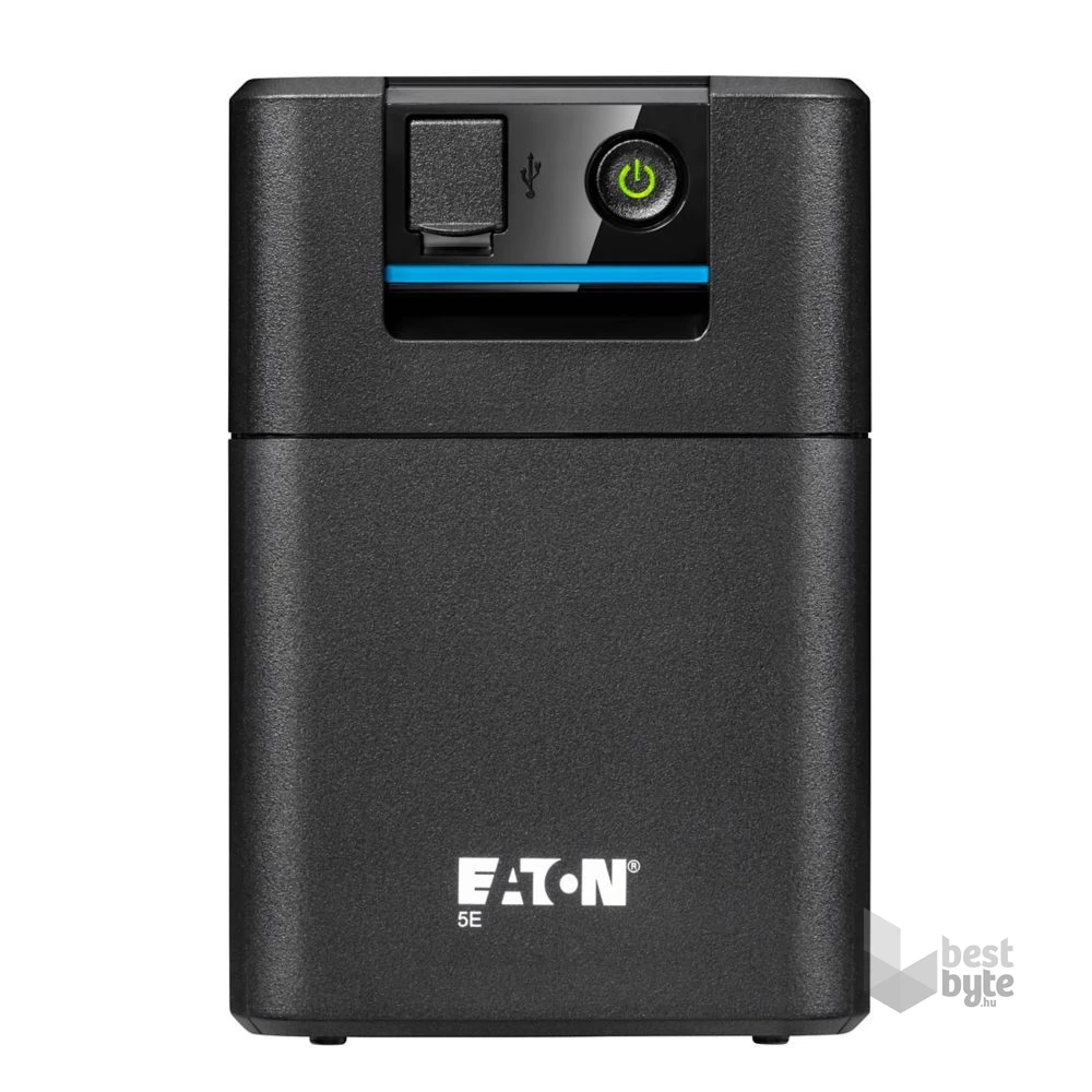 EATON 5E Gen2 5E700UI USB IEC 360W fekete szünetmentes tápegység
