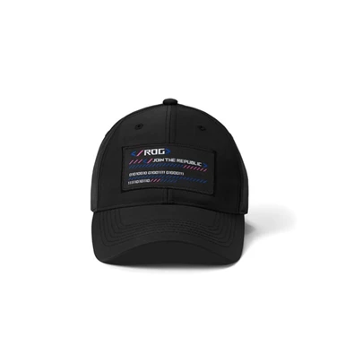 EGY ASUS ROG SLASH Cobra Buckle Cap - Csatos sapka - Fekete