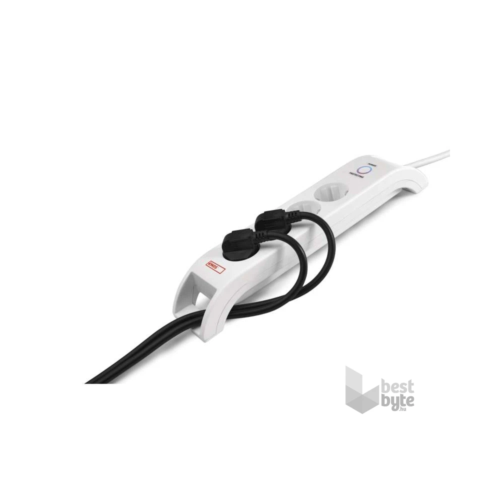 EMOS P54212 2m 900J SCHUKO 4 csatlakozós túlfeszültség védett elosztó