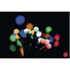 EMOS ZYK0203 CHERRY 2.5m/50LED/beltéri színes karácsonyi fényfüzér