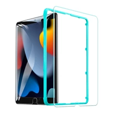 ESR GP-142407 iPad 10.2 (2021) / iPad 10.2 (2020) / iPad 10.2 (2019) 2.5D 9H fekete üveg kijelzővédő + segédkeret