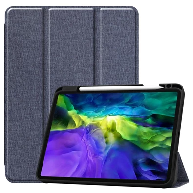 ESR TABCASE-IPAD11PEN-BL iPad 11" 2020 kék tablet tok toll tartóval