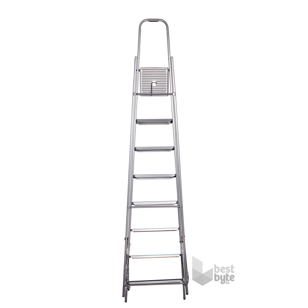 EUROGOLD STEEL HOME 7 lépcsős összecsukható fém létra