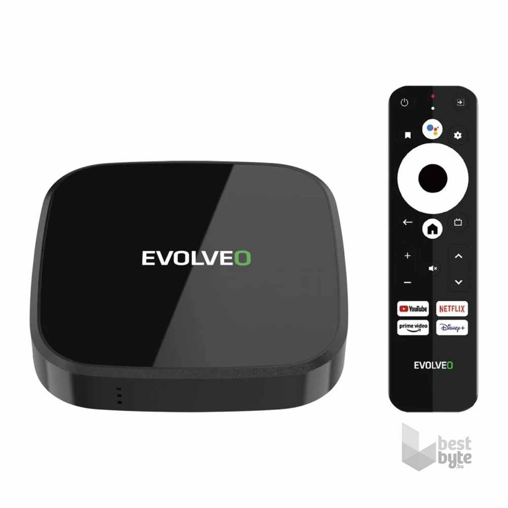 EVOLVEO A4, 4k Ultra HD, 32 GB, Android 11 MultiMedia Box