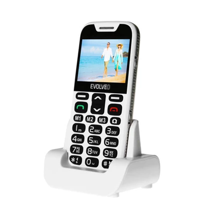 Evolveo Easyphone XD EP-600 2,3" fehér mobiltelefon