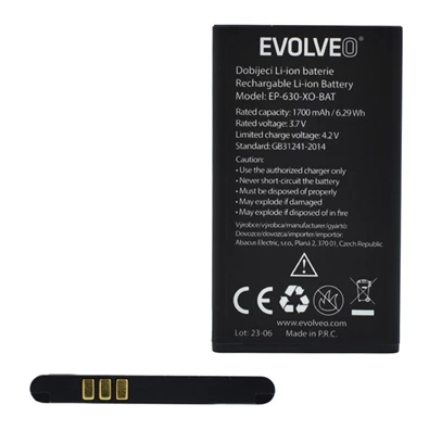EVOLVEO Evolveo EP-630 EasyPhone XO 1700mAh Li-ion akku