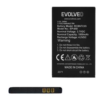 EVOLVEO Evolveo EP-650 EasyPhone XD 1000mAh Li-ion akku