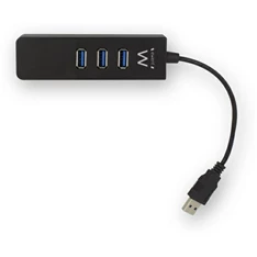 EWENT by Eminent EW1140 USB 3.1 portos USB3.0 HUB Gigabit ethernet porttal