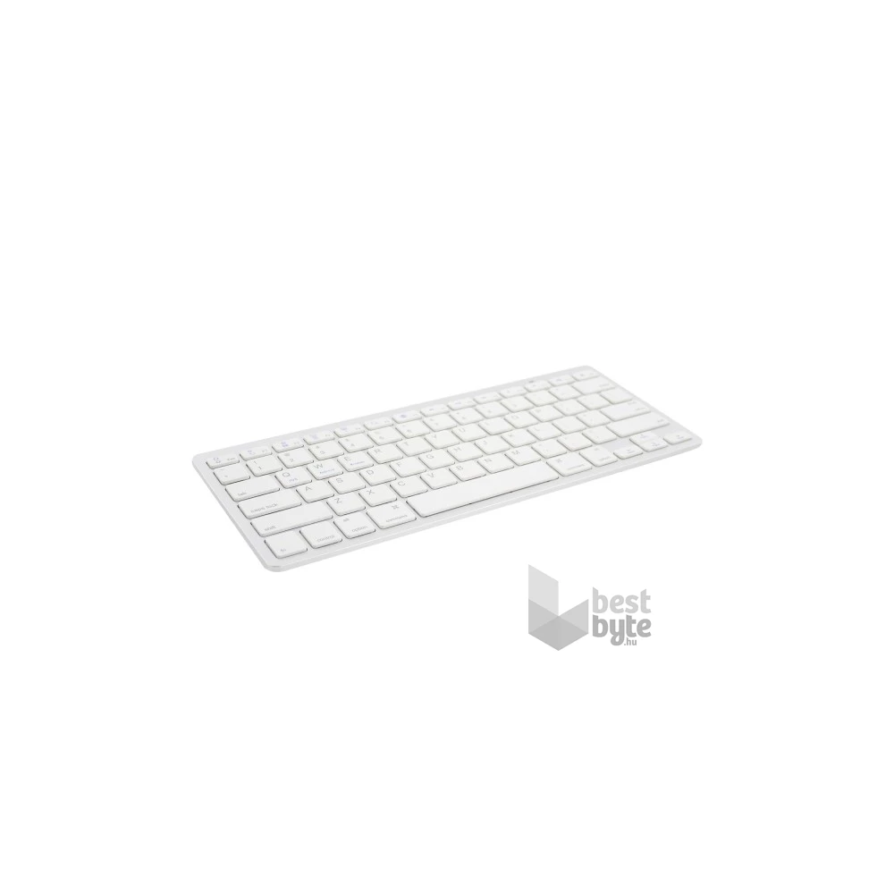 EWENT by Eminent EW3162 ultra vékony Bluetooth fehér billentyűzet
