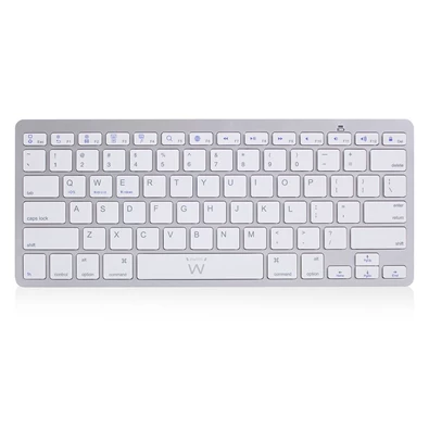 EWENT by Eminent EW3162 ultra vékony Bluetooth fehér billentyűzet