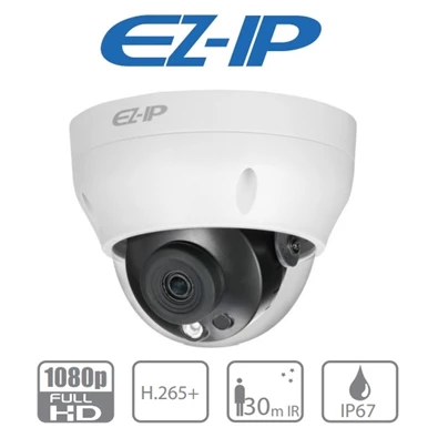EZ-IP IPC-D2B20 kültéri, 2MP, 2,8mm, IR30m, IP dómkamera