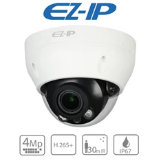 EZ-IP IPC-D2B40-ZS kültéri, 4MP, 2,8-12mm(motor), IR30m, IP dómkamera
