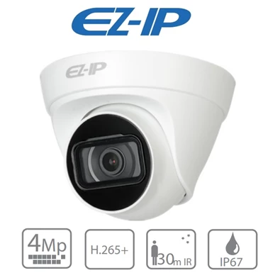 EZ-IP IPC-T1B40 kültéri, 4MP, 2,8mm, IR30m, IP Turret kamera