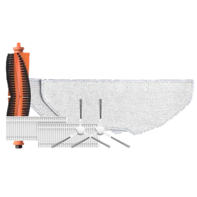 EZVIZ RE4 + RE4Plus robotporszívó gyári tartozék csomag (gördülő kefe, HEPA filter, oldal kefe, felmosó kendő)