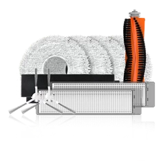 EZVIZ RS2 robotporszívó gyári tartozék csomag (gördülő kefe,HEPA filter,felmosó rongy,élkefe)