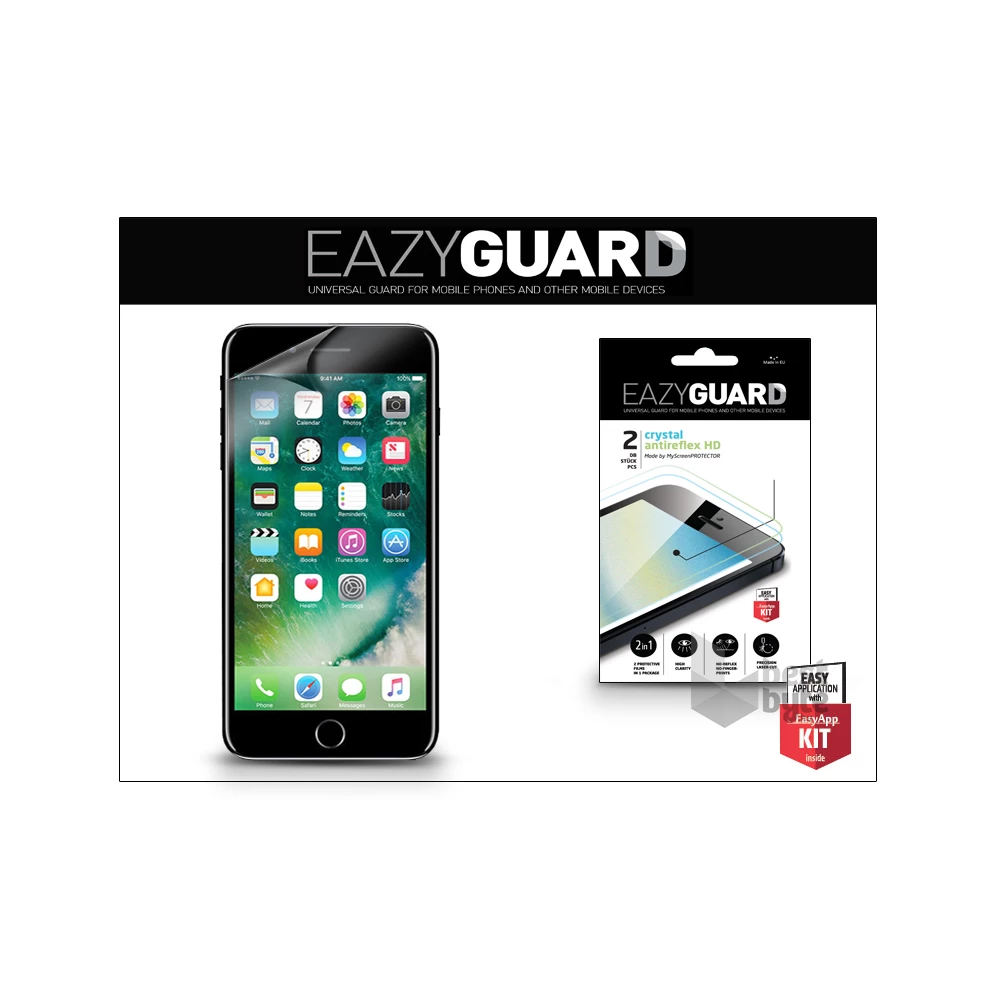 EAZYGUARD LA-1039 iPhone 6 Plus/6s Plus/7 Plus C/HD 2 db kijelzővédő fólia