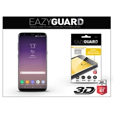 EazyGuard LA-1138 Samsung G955 S8+ fekete 3D üveg kijelzővédő