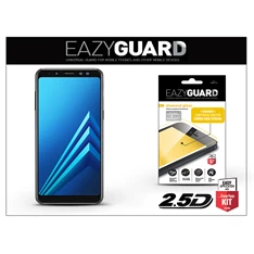 EazyGuard LA-1266 Samsung A530 A8 2018 fekete 2.5D üveg kijelzővédő fólia