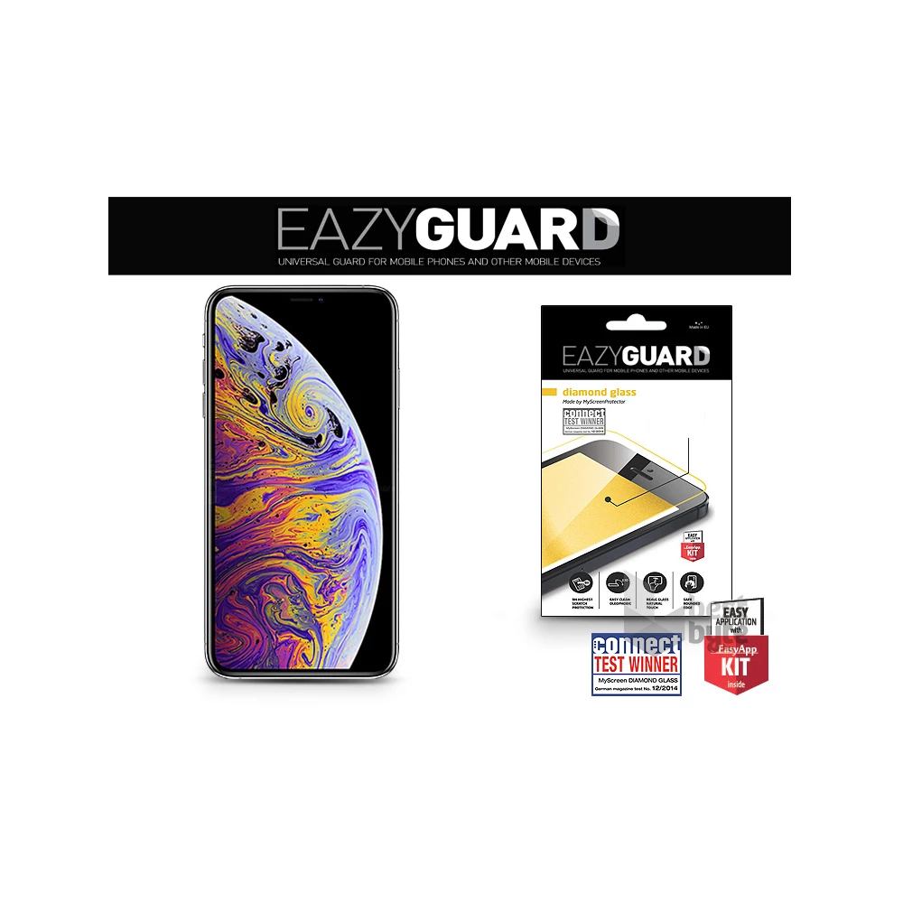 EazyGuard LA-1421 iPhone XS Max/11 Pro Max üveg kijelzővédő fólia
