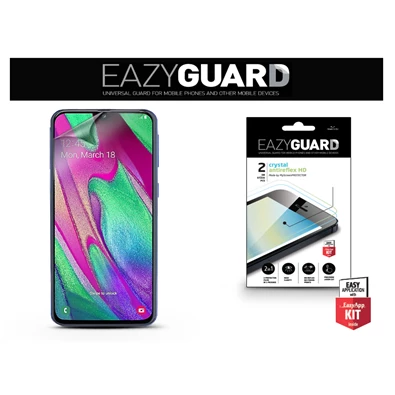 EazyGuard LA-1470 Samsung A40 Crystal/Antireflex kijelzővédő fólia 2db