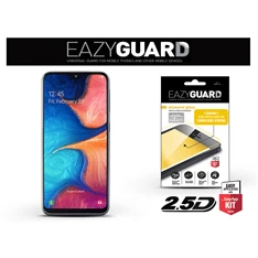 EazyGuard LA-1485 Samsung A20e fekete 2.5D üveg kijelzővédő fólia