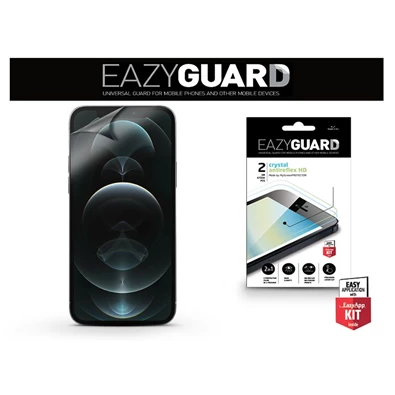 EazyGuard LA-1742 iPhone 12/12 Pro Crystal/Antireflex HD 2db kijelzővédő fólia