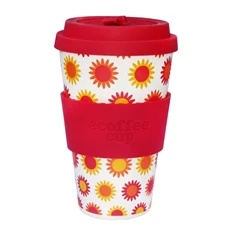 Ecoffee Cup Happy 400 ml hordozható kávéspohár