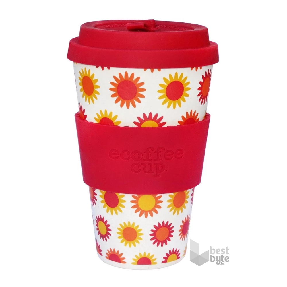 Ecoffee Cup Happy 400 ml hordozható kávéspohár