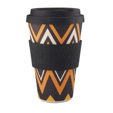 Ecoffee Cup ZignZag 400ml hordozható kávéspohár