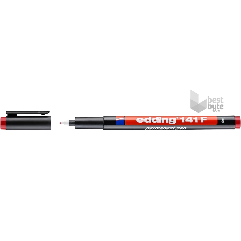 Edding 141 F OHP Permanent 0,6 mm piros marker