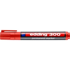 Edding 300 1,5-3mm Permanent piros marker