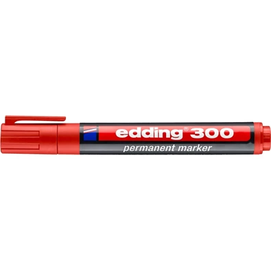 Edding 300 1,5-3mm Permanent piros marker