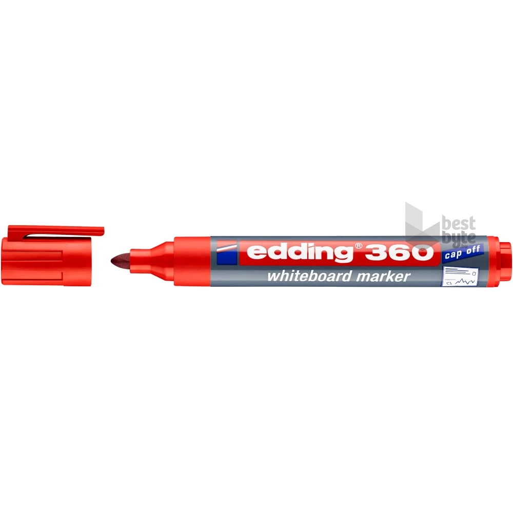 Edding 360 1,5-3mm piros táblamarker