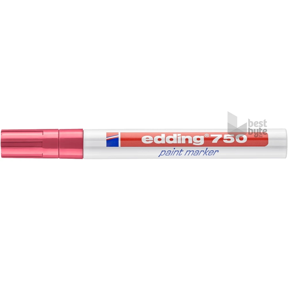 Edding 750 2-4mm piros lakkmarker