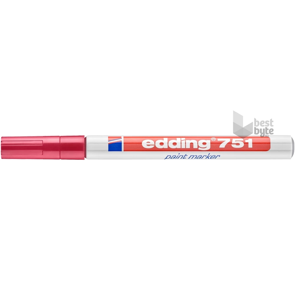 Edding 751 1-2mm piros lakkmarker