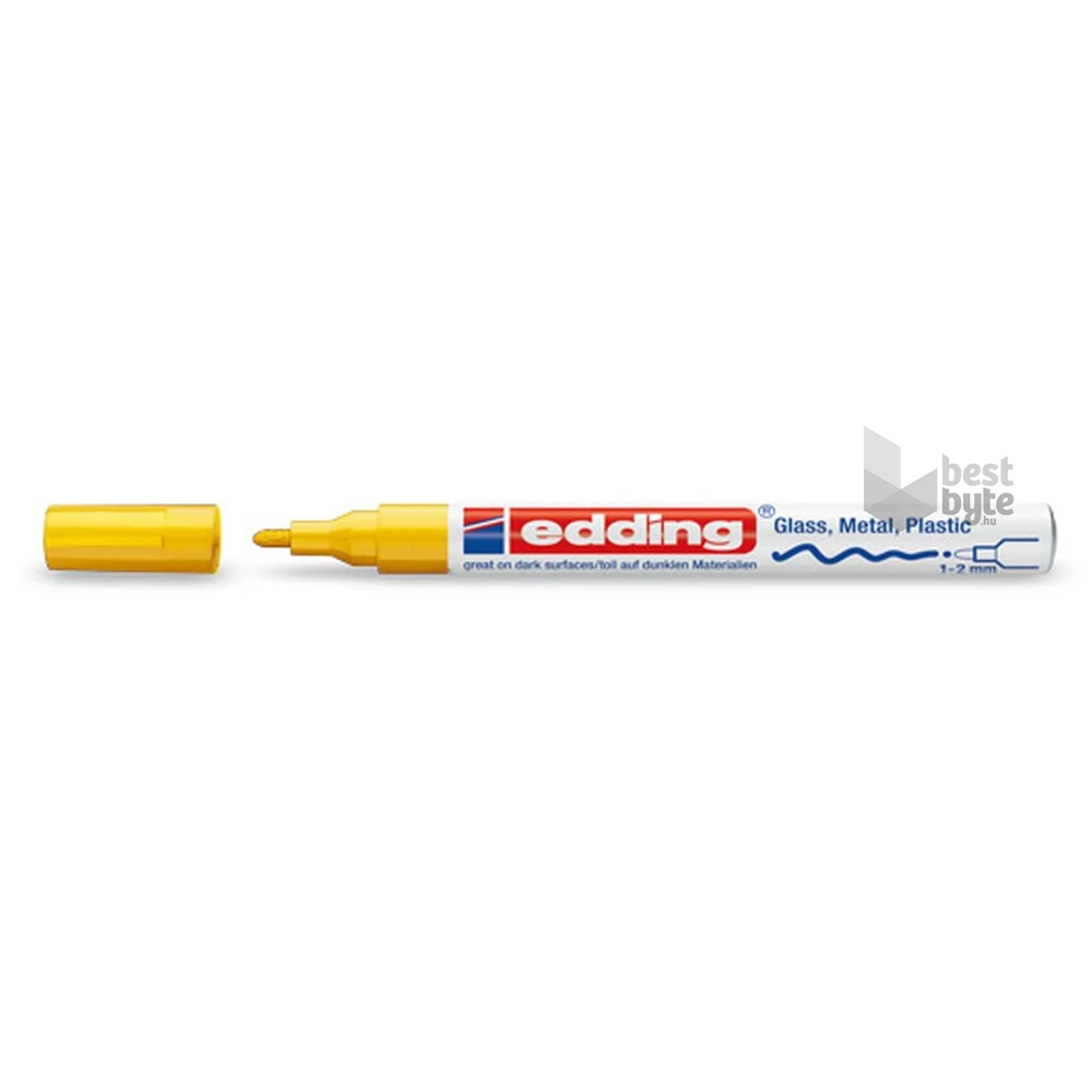 Edding 751 1-2mm sárga lakkmarker