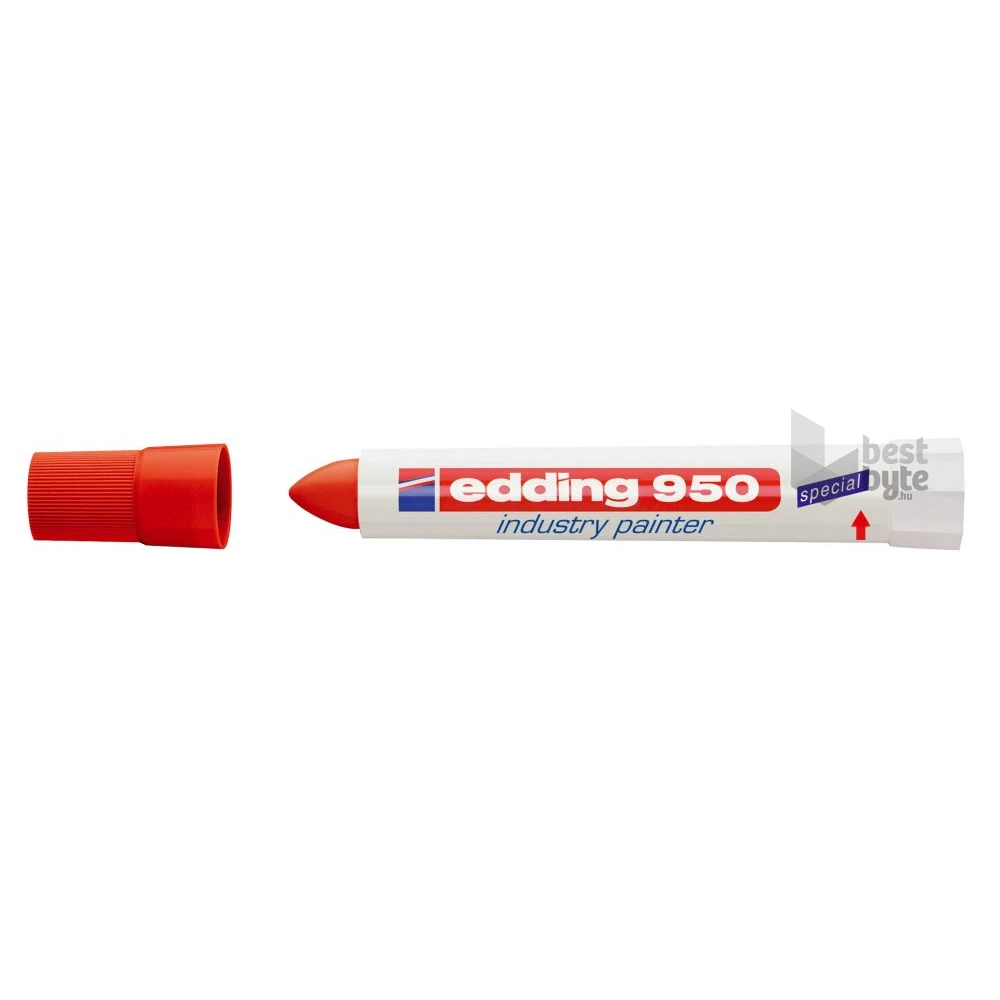 Edding 950 piros permanent ipari jelölőkréta
