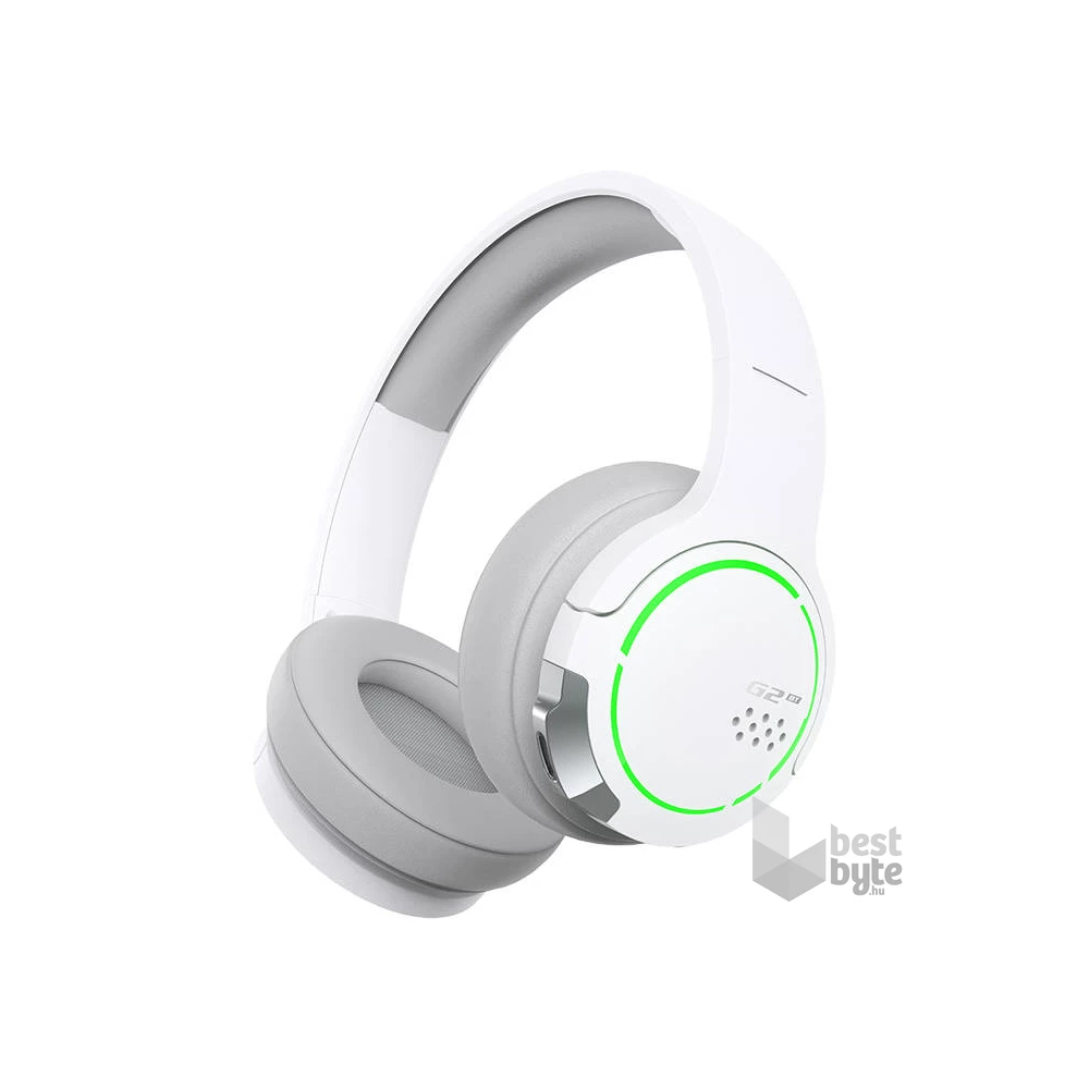 Edifier HECATE G2BT Bluetooth fehér gamer fejhallgató