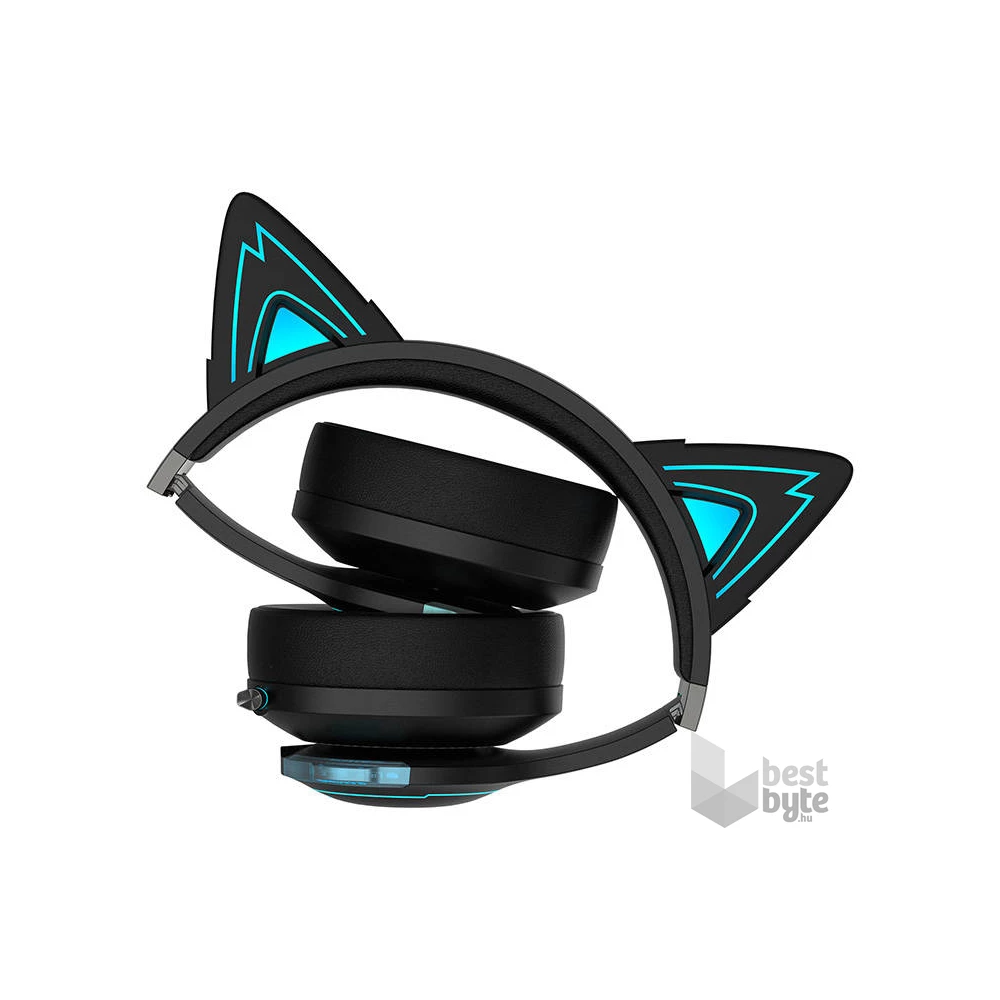 Edifier HECATE G5BT Bluetooth fekete cicafüles gamer fejhallgató