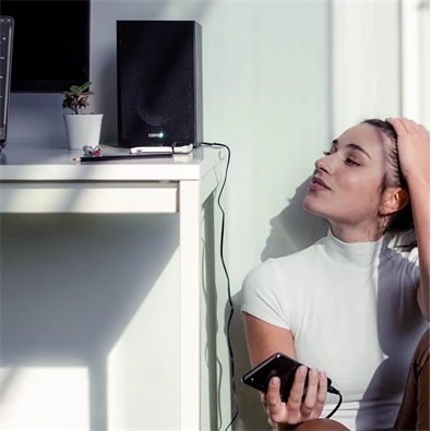 Edifier R980T 2.0 fekete hangszóró pár