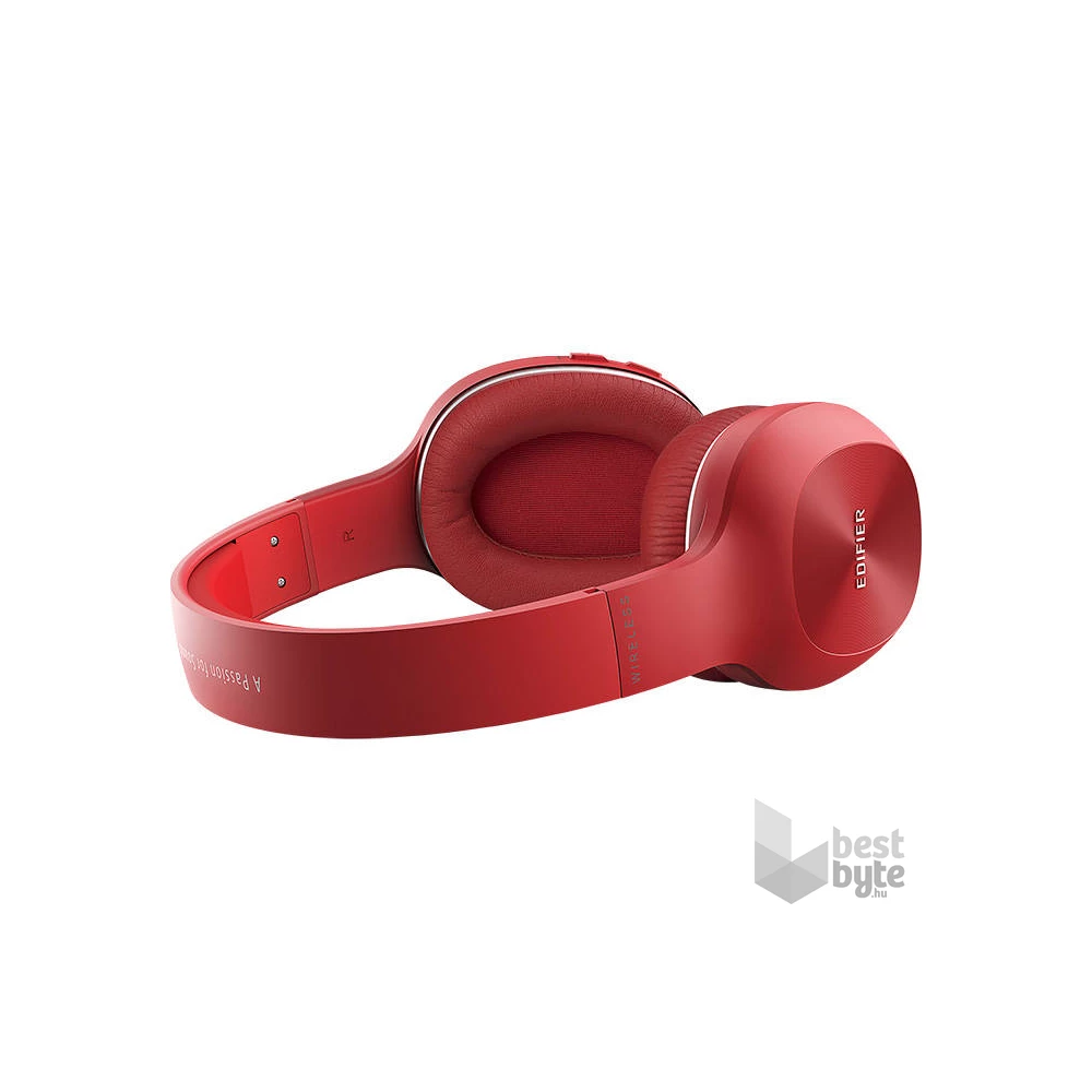 Edifier W800BT Plus aptX vezeték nélküli Bluetooth piros fejhallgató