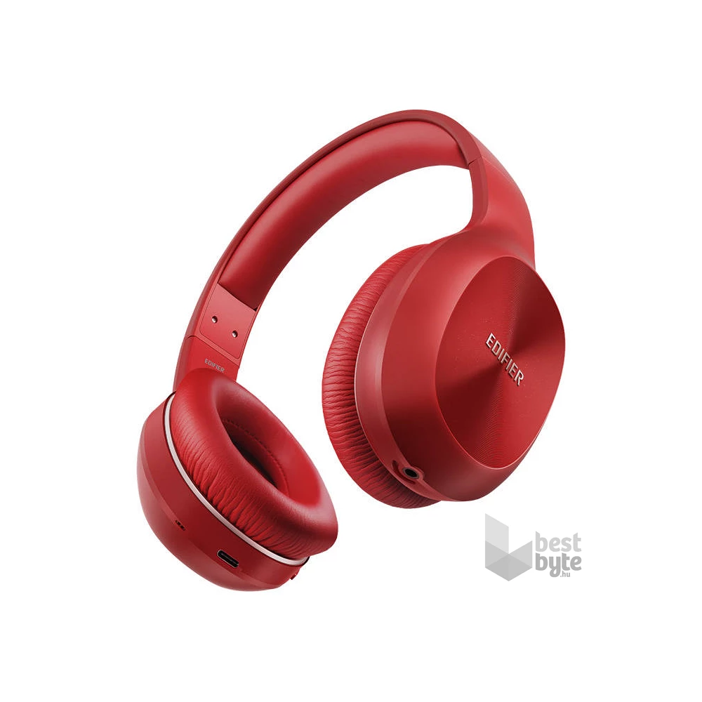 Edifier W800BT Plus aptX vezeték nélküli Bluetooth piros fejhallgató