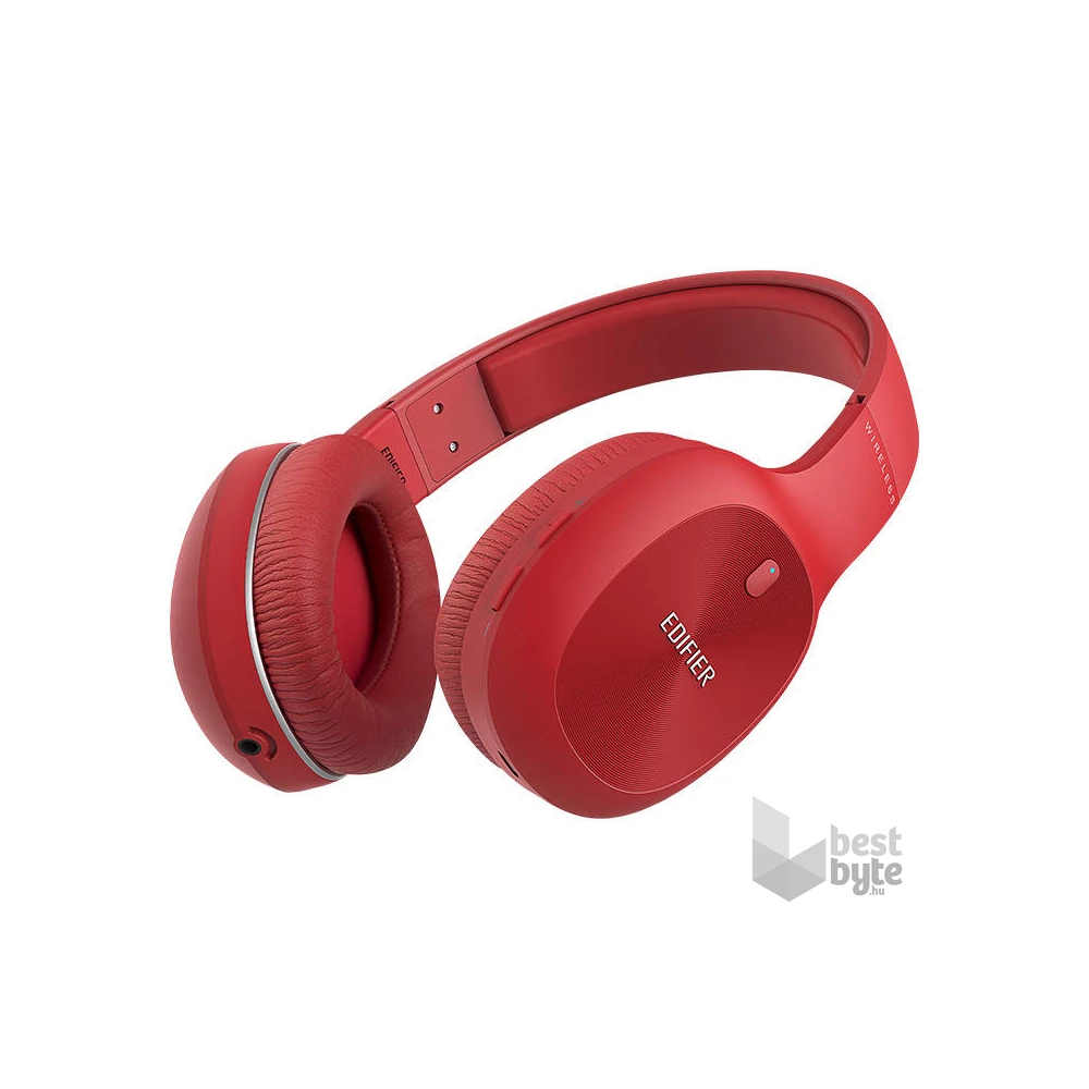 Edifier W800BT Plus aptX vezeték nélküli Bluetooth piros fejhallgató