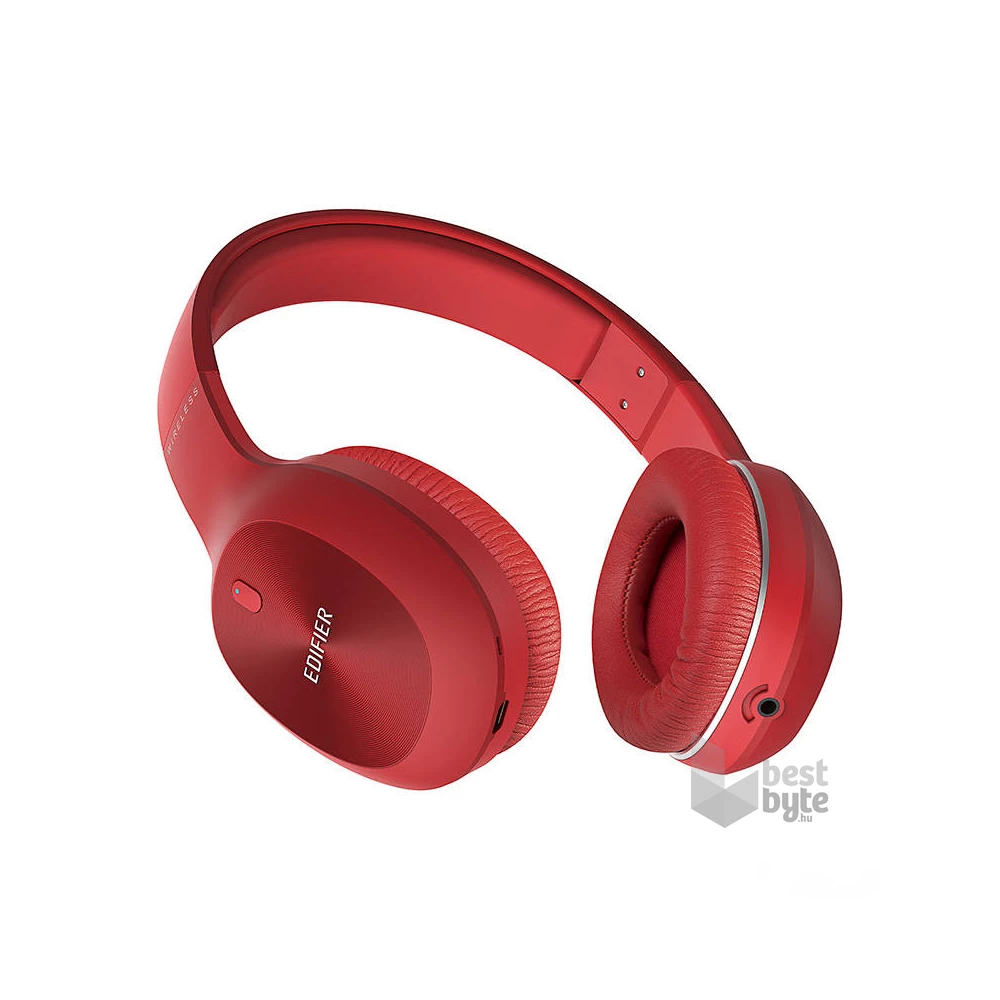Edifier W800BT Plus aptX vezeték nélküli Bluetooth piros fejhallgató