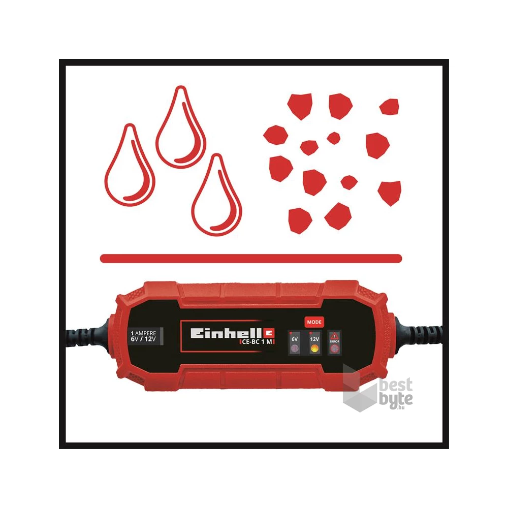 Einhell 1002205 CE-BC 1 M akkumulátor töltő